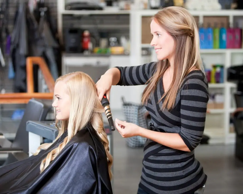 Curling iron for fine hair