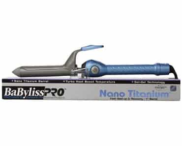 Babyliss Pro BABNT100S Professional Nano Titanium Spring Curling Iron