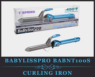 Babyliss Pro BABNT100S Professional Nano Titanium Spring Curling Iron Review Babyliss Pro BABNT100S Professional Nano Titanium Spring Curling Iron Review