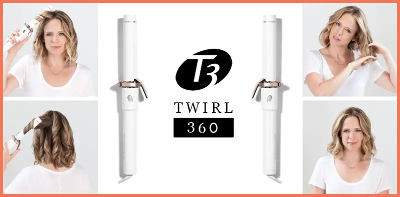 how to use t3 single pass curling iron