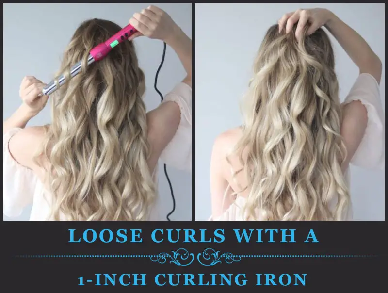 Loose Curls With A 1-Inch Curling Iron | My Curling Iron