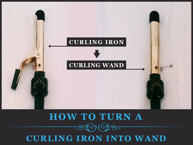 Featured Image of How to Turn a Curling Iron Into Wand